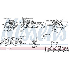 Compresor,sistem de supraalimentare AUDI A4 Allroad IV (8KH, B8), Turism, 04.2009 - 05.2016 Nissens 93433