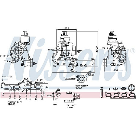 Compresor,sistem de supraalimentare SKODA FABIA II (545), Combi, 10.2007 - 12.2014 Nissens 93098
