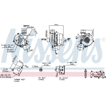 Compresor,sistem de supraalimentare RENAULT CLIO II (BB_, CB_), Hatchback, 03.1998 - Nissens 93092