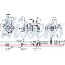 Compresor,sistem de supraalimentare OPEL MOVANO (X70), Camion de gunoi, 01.1999 - Nissens 93020