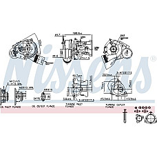 Turbocompresor Nou cu set de garnit AUDI A4 B5 A4 B6 A4 B7 A6 C5 SEAT EXEO EXEO ST SKODA SUPERB I VW PASSAT B5 AUDI A4 Avant III (8ED, B7), Turism, 11.2004 - 06.2008 Nissens 93021