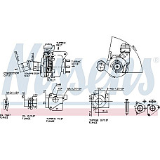 Senzor, presiune galerie admisie PEUGEOT PARTNER (5_, G_), Dubita, 05.1996 - 12.2015 NGK 93136
