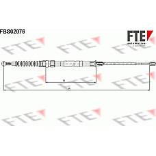 Cablu, frana de parcare SKODA OCTAVIA II (1Z3), Hatchback, 02.2004 - 06.2013 FTE FBS02076