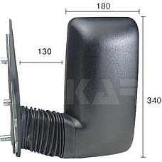 Oglinda exterioara IVECO DAILY III (DAILY-2000), Cadru de sprijin, 03.1998 - 10.2009 Alkar 9209977