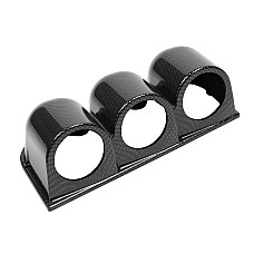 Suport 3 instrumente bord X3 (52mm) - Carbon