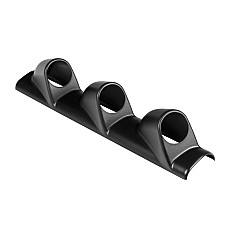 Suport 3 instrumente stalp SX3 (52mm) - Negru - Dreapta