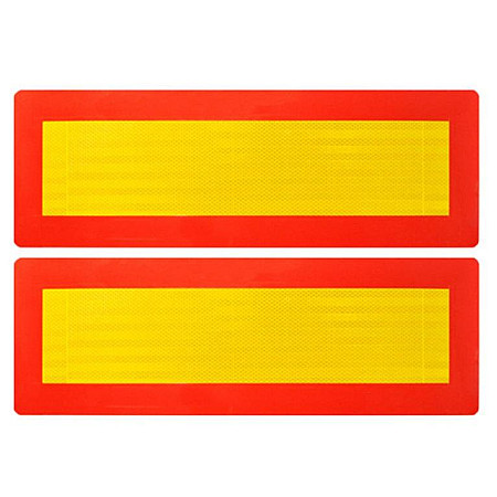 Set placute reflectorizante pentru camioane "VEHICUL LUNG"