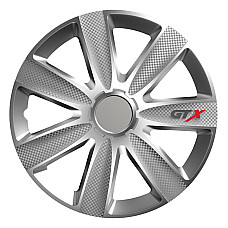 Set 4 capace roti model GTX 17" - CARBON &amp; SILVER
