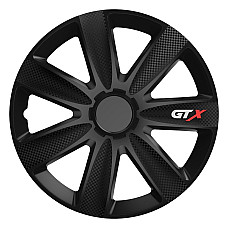 Set 4 capace roti model GTX 14" - CARBON &amp; BLACK