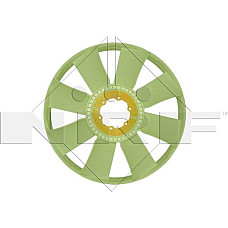 Paleta ventilator. racire motor Radiator fan diameter 9-127-705 mm number of blades 8 DAF 65 CF 75 CF 85 CF CF 65 CF 75 CF DAF CF 65, Cadru de sprijin, 01.2001 - 05.2013 NRF 49819