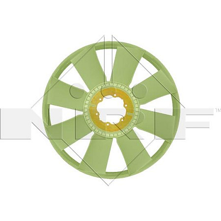 Paleta ventilator. racire motor Radiator fan diameter 9-127-705 mm number of blades 8 DAF 65 CF 75 CF 85 CF CF 65 CF 75 CF DAF CF 65, Cadru de sprijin, 01.2001 - 05.2013 NRF 49819