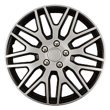Set 4 capace roti model DAKAR 16" - SILVER &amp; BLACK