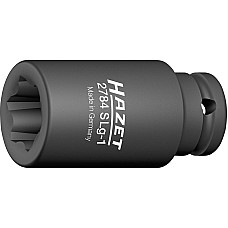 Cheie tubulara de impact HAZET 2784SLG-1, antrenor patrat 1/2 inch, profil hexagonal, deschidere cheie 39 mm HAZET 2784SLG-1