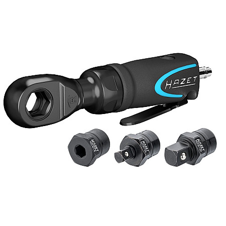 Cheie cu clichet pneumatica HAZET 9023M-1, prindere patrat 1/4 inch, lungime 159 mm, cuplu maxim 54 Nm HAZET 9023M-1