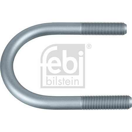Brida arc Frunze catus de primavara 115mm M14x15mm MERCEDES SPRINTER 2-T B901 B902 SPRINTER 35-T B906 SPRINTER 35 MERCEDES-BENZ SPRINTER 2-t (901, 902), Cadru de sprijin, 01.1995 - 05.2006 Febi Bilstein 45456