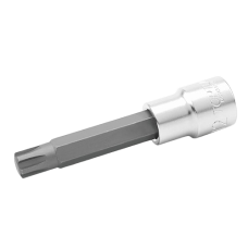 Bit cu soclu tubular TOPTUL BCRA1609, profil torx, prindere patrat 1/2 inch, dimensiune cheie M9, lungime 100 mm TOPTUL BCRA1609