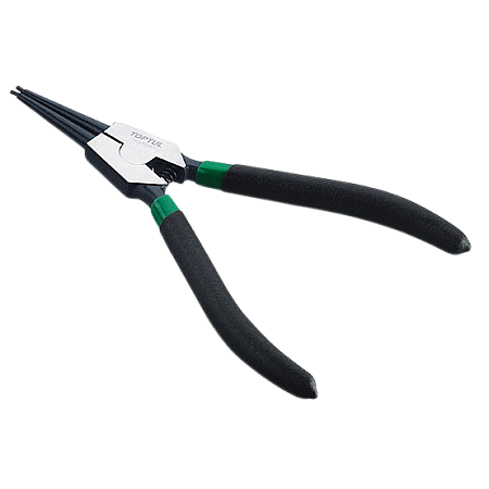 Cleste pentru sigurante exterioare TOPTUL DCAB1205, falci drepte, dimensiuni 5 inch/ 127 mm, capacitate deschidere 10-25 mm, otel crom vanadiu TOPTUL DCAB1205