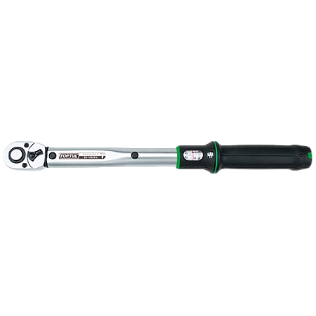 Cheie dinamometrica TOPTUL ANAM1205, antrenor patrat 3/8 inch, domeniu strangere 10-50 Nm, lungime 360 mm, cu display TOPTUL ANAM1205