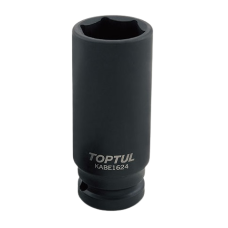 Cheie tubulara de impact TOPTUL KABE1630, prindere patrat 1/2 inch, profil hexagonal, deschidere cheie 30 mm, lungime 78 mm, crom molibden TOPTUL KABE1630