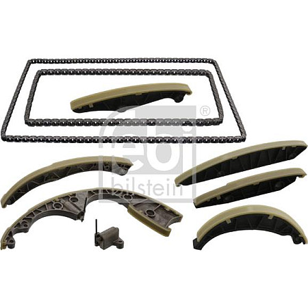 Chit lant de distributie Timing set chain elements AUDI A4 ALLROAD B8 A4 B8 A5 A6 ALLROAD C7 A6 C7 A7 A8 D4 Q5 Q7 PORSCHE AUDI Q5 (8RB), Crossover, 11.2008 - 12.2017 Febi Bilstein 45008