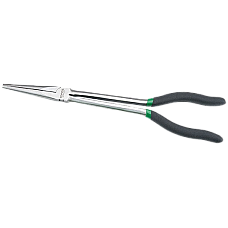 Cleste cu varf lung TOPTUL DFAG1211, lungime 11 inch/ 275 mm, crom molibden, manere cauciucate, aderente TOPTUL DFAG1211