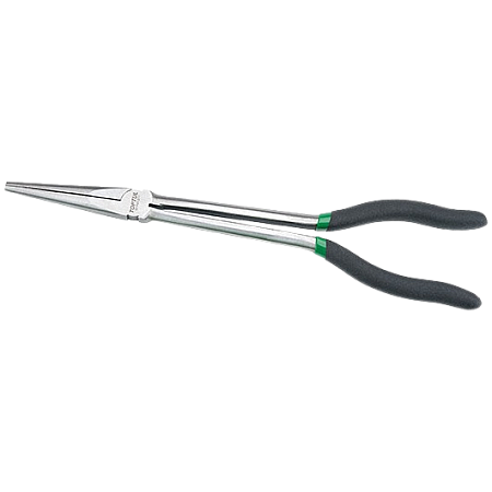 Cleste cu varf lung TOPTUL DFAG1211, lungime 11 inch/ 275 mm, crom molibden, manere cauciucate, aderente TOPTUL DFAG1211