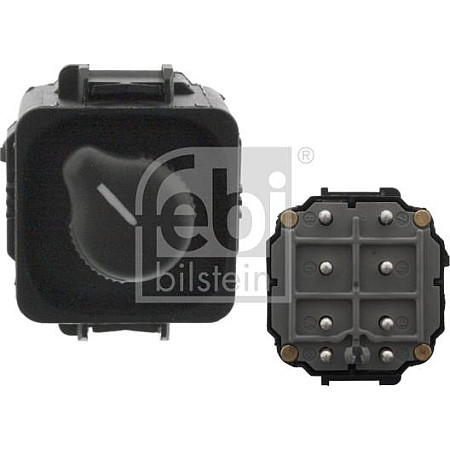 Comutator. reglaj oglinda Comutator 8 pin MERCEDES 124 A124 124 C124 124 T-MODEL S124 124 W124 C W202 E A124 E C1 MERCEDES-BENZ G-CLASS (W463), Crossover, 09.1989 - Febi Bilstein 46403
