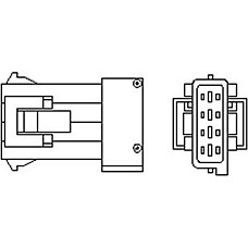 Sonda lambda numar fire 4 1520mm CITROEN BERLINGO-MINIVAN C-ELYSEE C2 C4 C4 GRAND PICASSO I C4 I C5 PEUGEOT 206 (2A/C), Hatchback, 08.1998 - 12.2012 Magneti Marelli 466016355096