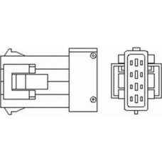 Sonda lambda numar fire 4 400mm CITROEN BERLINGO BERLINGO MULTISPACE BERLINGO-MINIVAN C2 C3 I C3 PLU PEUGEOT PARTNER TEPEE (G*NFU*), Dubita, 04.2008 - Magneti Marelli 466016355031