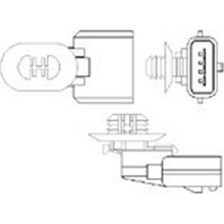 Sonda lambda numar fire 4 340mm DACIA DOKKER DOKKER EXPRESS-MINIVAN DUSTER LODGY NISSAN JUKE PULSAR RENAULT MEGANE CC (EZ0/1_), Sabrioleta, 06.2010 - Magneti Marelli 466016355112
