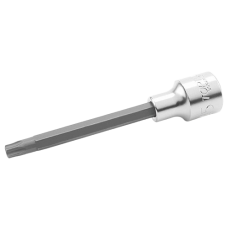Bit cu soclu tubular TOPTUL BCGA1645, prindere patrat 1/2 inch, profil torx T45, lungime 120 mm, otel crom vanadiu TOPTUL BCGA1645