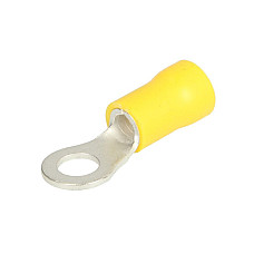 Conector electric Opak. 100 szt. Konektory izolowane zlaczki przewodow zolte oczko 5 mm DRESSELHAUS 461177451119154