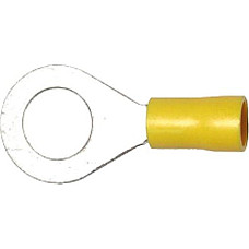 Conector electric Opak. 100 szt. Koncowka izolowana oczko zolta 10 mm DRESSELHAUS 461177451119184