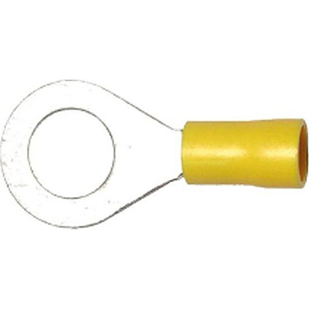 Conector electric Opak. 100 szt. Koncowka izolowana oczko zolta 10 mm DRESSELHAUS 461177451119184