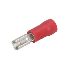 Conector electric Opak. 100 szt. Koncowka izolowana zenska czerwony 28x08 mm DRESSELHAUS 46117765111960