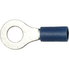 Conector electric Opak. 100 szt. Koncowki izolowane oczko niebieskie 6 mm DRESSELHAUS 461177251119102