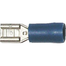 Conector electric Opak. 100 szt. Koncowka izolowana zenska niebieskie 48x08 mm DRESSELHAUS 461177251119762