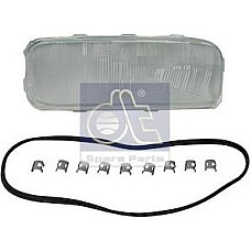 Lentila.far Sticla farului Dreapta MERCEDES ATEGO ATEGO 2 CITARO O 530 01.98- MERCEDES-BENZ ATEGO (970.00), 01.1998 - 10.2004 DT Spare Parts 4.63506