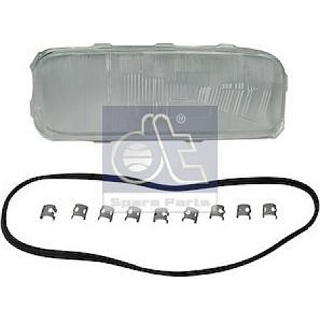 Lentila.far Sticla farului Dreapta MERCEDES ATEGO ATEGO 2 CITARO O 530 01.98- MERCEDES-BENZ ATEGO 2 (970.27), 01.2004 - DT Spare Parts 4.63506