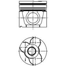 Piston VW LT 28-35 II (2DB, 2DE, 2DK), Autobuz, 04.1996 - 07.2006 Kolbenschmidt 40307600