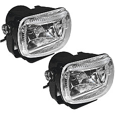 Proiectoare auto rectangulare albe Carpoint 12V 2buc