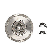 Volanta cu masa dubla manual cu kit de surub cu placa de reglare a frecarii cu rulment de ghidare pentru vehicule cu ambreiaj AUDI A5 (8T3), Compartiment, 06.2007 - 01.2017 LUK 415 0346 10