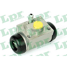 Cilindru receptor frana Cilindru frana Stanga-Dreapta Spate Dreapta-Stanga ABARTH PUNTO FIAT 500 500 C DOBLO DOBL FIAT IDEA (350_), Dubita, 12.2003 - LPR 4836