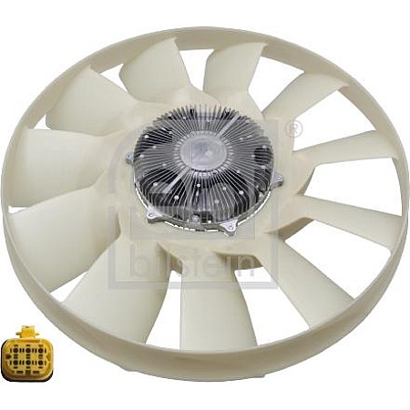 Ventilator. radiator Fan clutch with fan 813mm number of blades 11 number of pins 6 MAN HOCL LIONS CITY LIONS CLASSIC LI MAN LIONS COACH (B.2007.46.006), Autobuz, 09.1995 - Febi Bilstein 48298