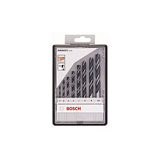 Set 8 burghie elicoidale pentru lemn Robust Line 2607010533, 3-10 mm BOSCH 2607010533