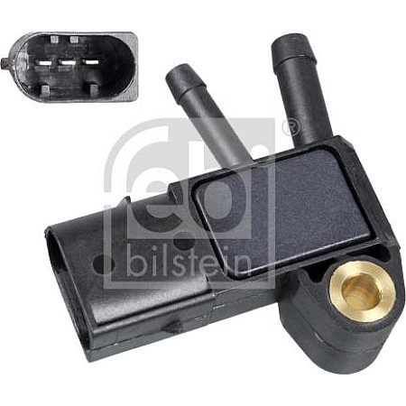 Senzor. presiune gaze evacuare Senzor presiune galerie admisie 3 pini MERCEDES A W169 B W245 C C204 C CL203 C T-MODEL S203 C T- MERCEDES-BENZ VITO (W639), Autobuz, 09.2003 - Febi Bilstein 43587