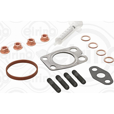 Set montaj. turbocompresor Turbocharger assembly kit with gaskets DS DS 3 VOLVO C30 S40 II S60 II S80 II V40 V50 V60 I V70 FORD FIESTA (JA8), Sedan, 04.2010 - Elring 430.160