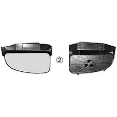 Sticla oglinda dreapta Fiat, 8151EQ, 71716701