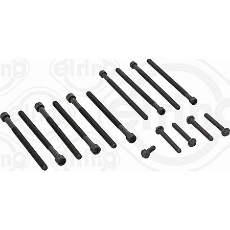 Set surub chiulasa Kit bolt chiulasa BMW 1 F20 1 F21 2 F22 F87 2 F23 3 F30 F80 3 F31 3 GRAN TURISMO F34 4 F32 F82 4 F BMW 4 Gran (F36), Compartiment, 03.2014 - Elring 426.890