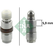 Culbutor supapa Valva robinet hidraulic VOLVO S60 I V70 II BMW 1 E81 1 E82 1 E87 1 E88 1 F20 1 F21 3 E46 3 E90 3 BMW 1 (3 door) II (F21), Hatchback, 12.2011 - INA 420 0090 10